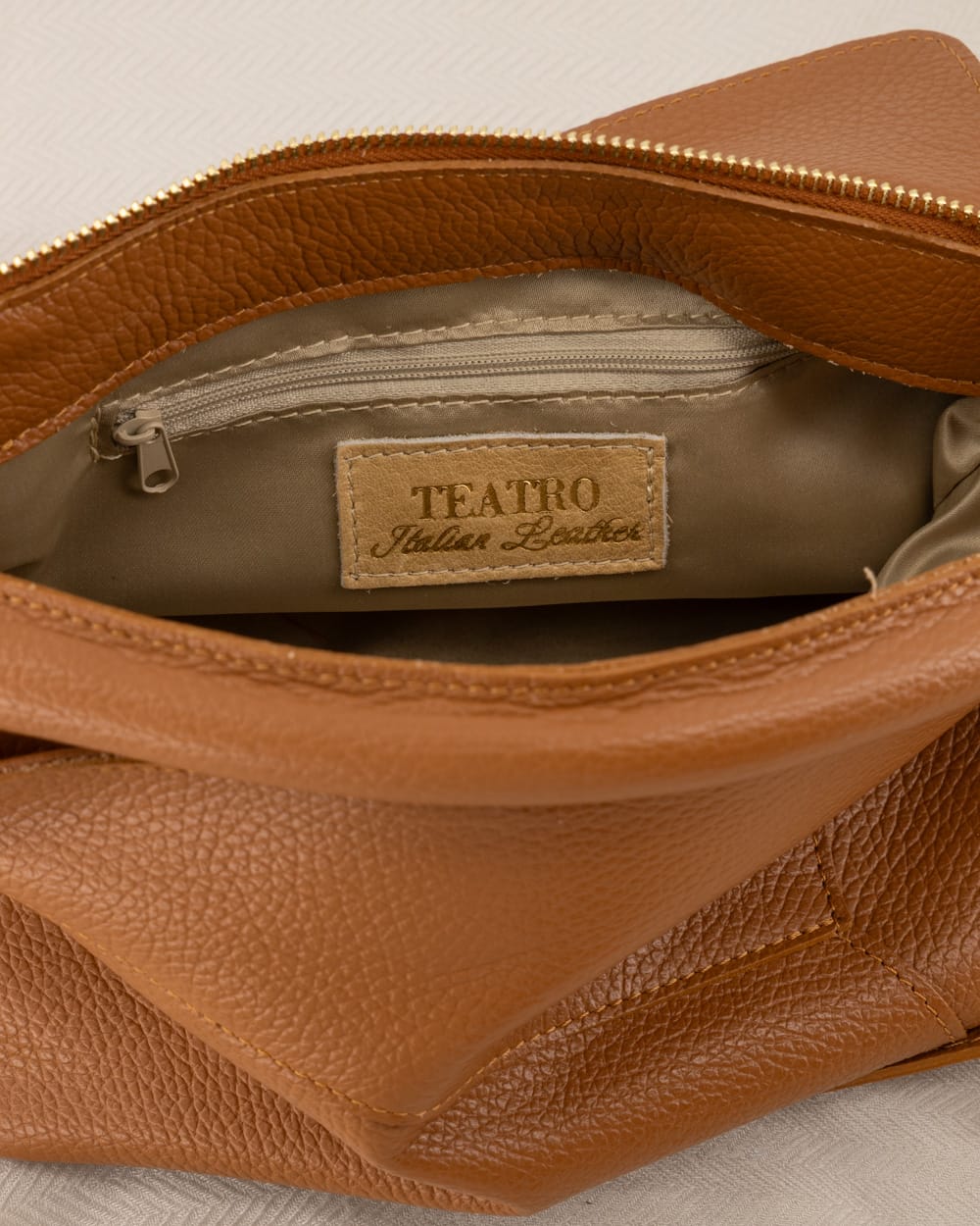 100% leren tassen private label, tassen groothandel Teatro