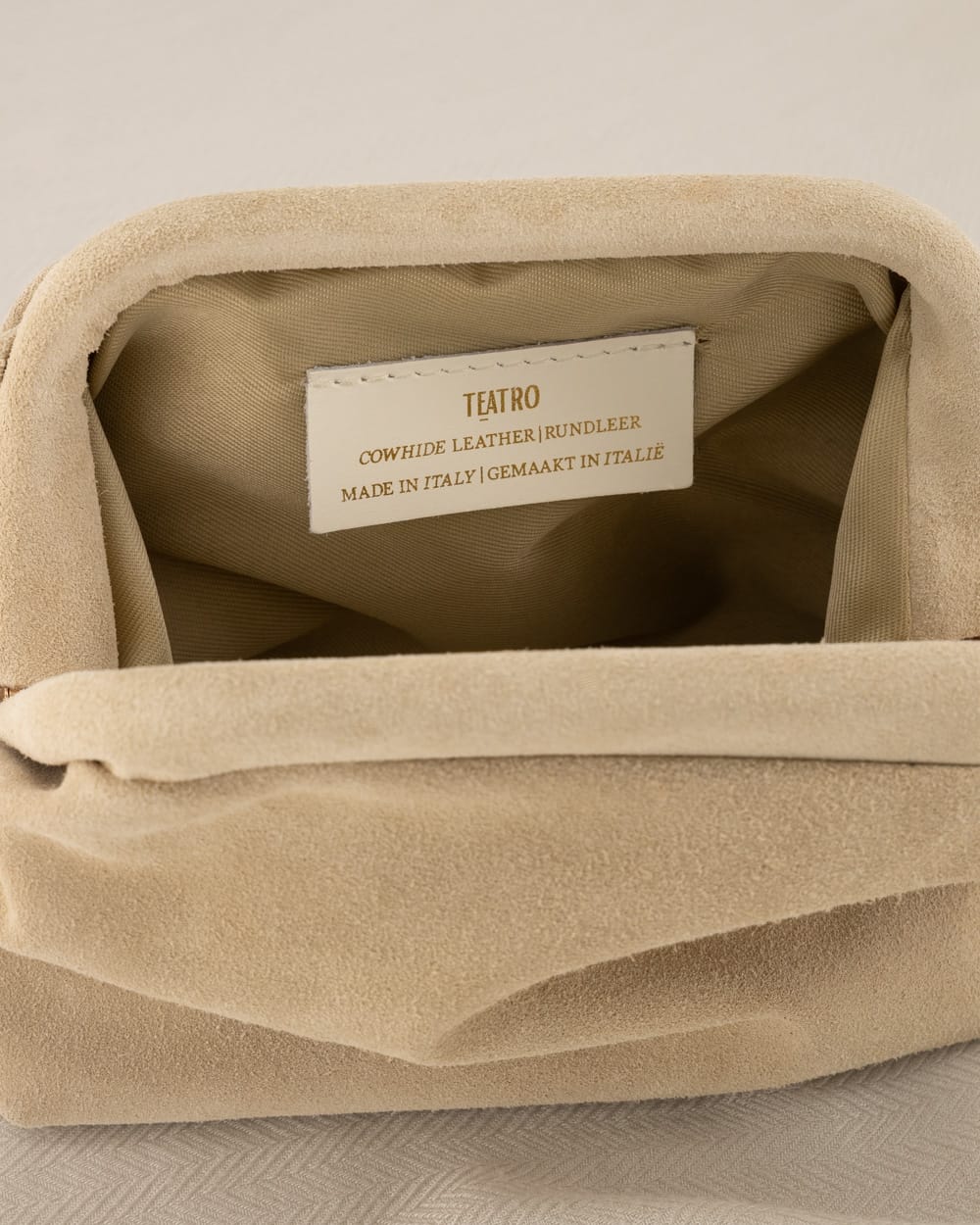 Voorbeeld private label leren tas